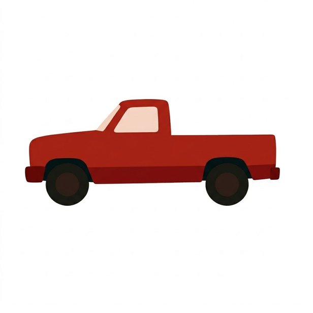 Red truck